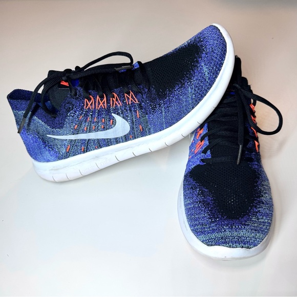 Nike Free RN Flyknit Women's Running Workout Shoes Size- 11 - Picture 1 of 8